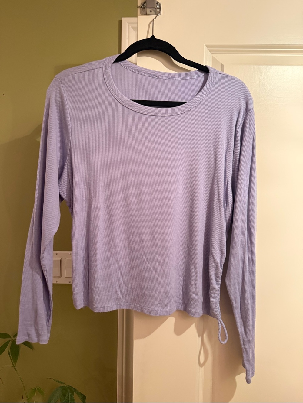 all in motion Lavender Long-Sleeve Crewneck Top - Women